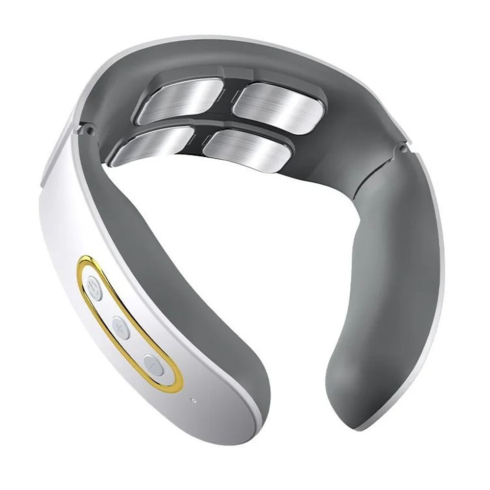Electric Neck Shoulder Pulse Massager With Heat And TENS Magnetic Pulse Therapy For Pain Relief 9