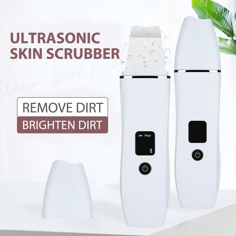 Ultrasonic Skin Scrubber Blackhead Remover And Deep Face Cleaning Tool 1