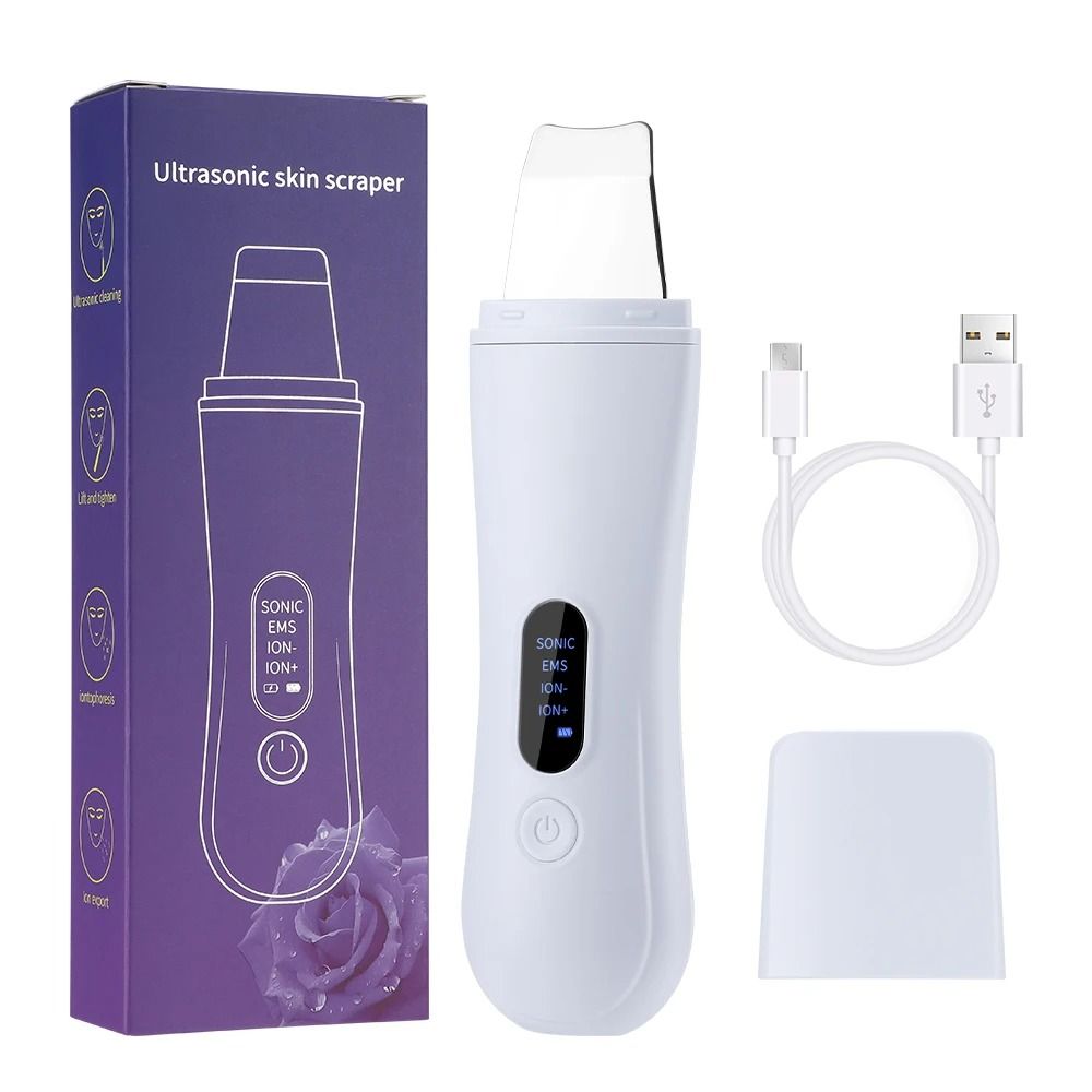 Ultrasonic Skin Scrubber Blackhead Remover And Deep Face Cleaning Tool 6