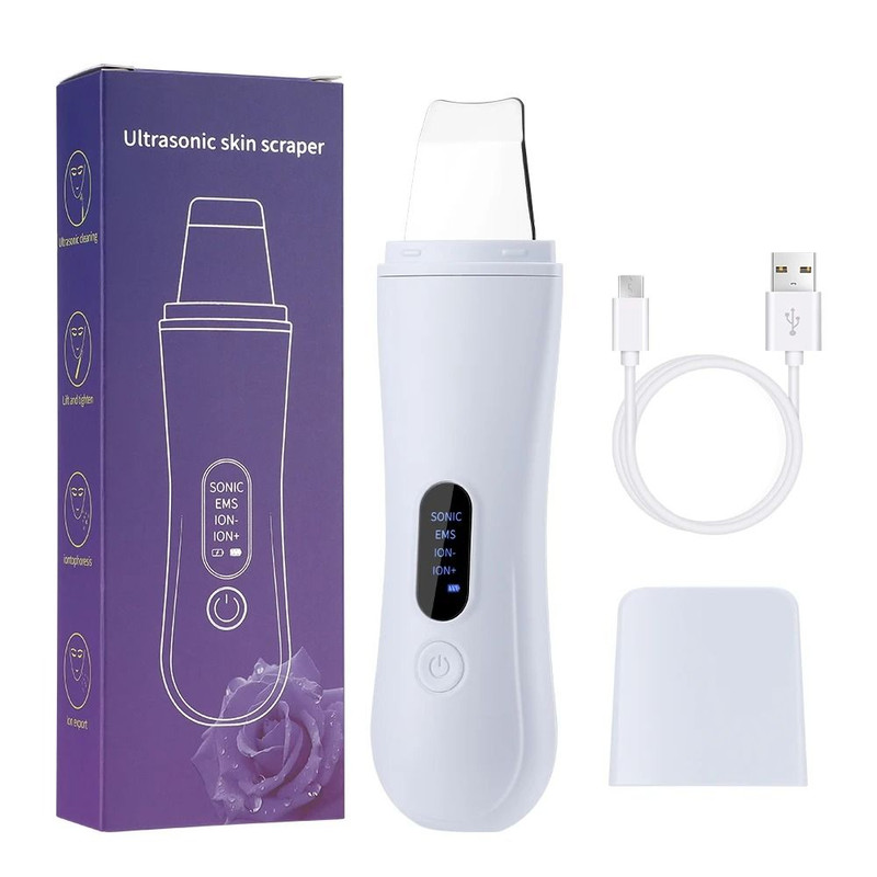 Ultrasonic Skin Scrubber Blackhead Remover And Deep Face Cleaning Tool 6
