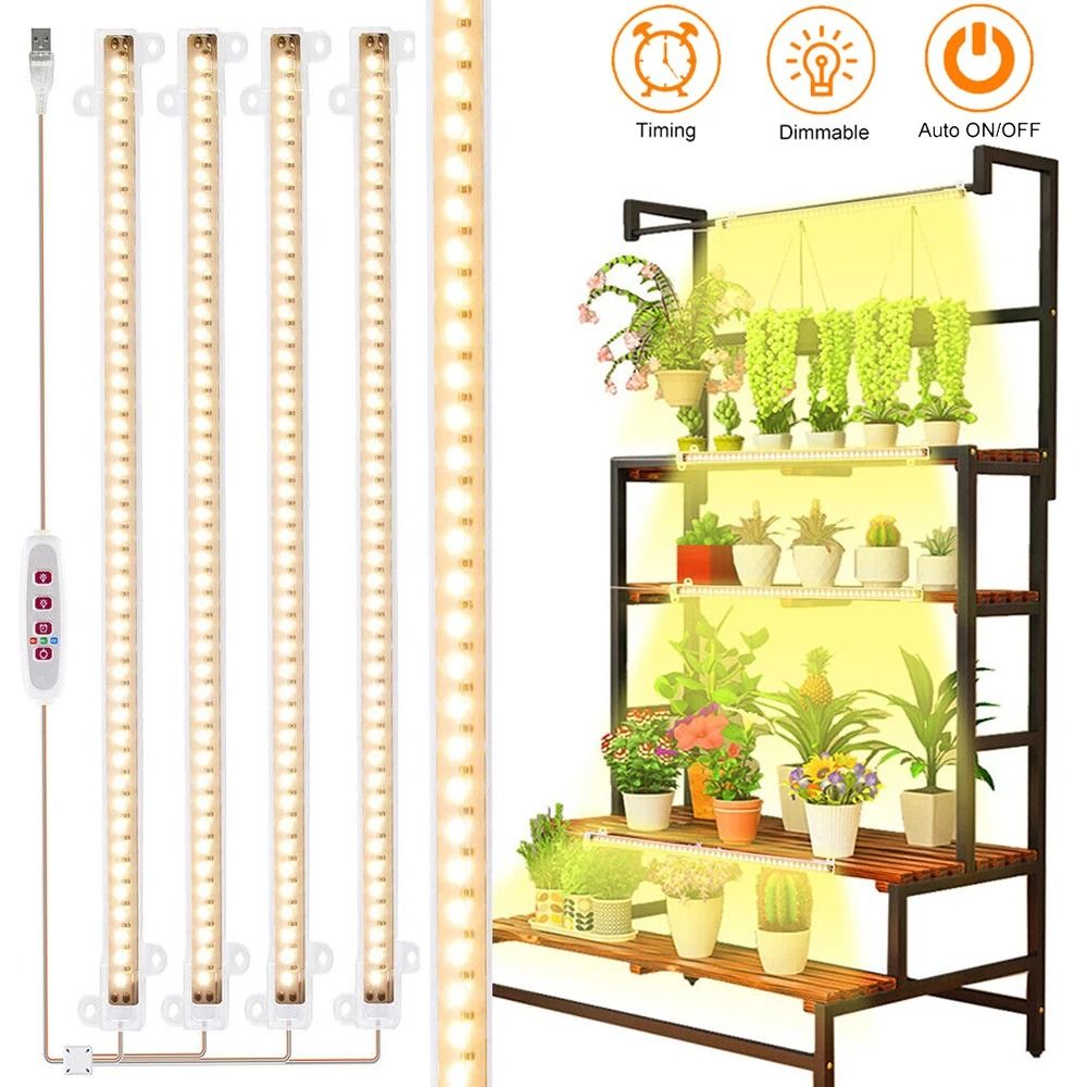 Full Spectrum LED Grow Light Strip For Indoor Plants 0
