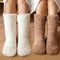 Thickened Thermal Velvet Socks For Women Winter Warm Home Comfort 0