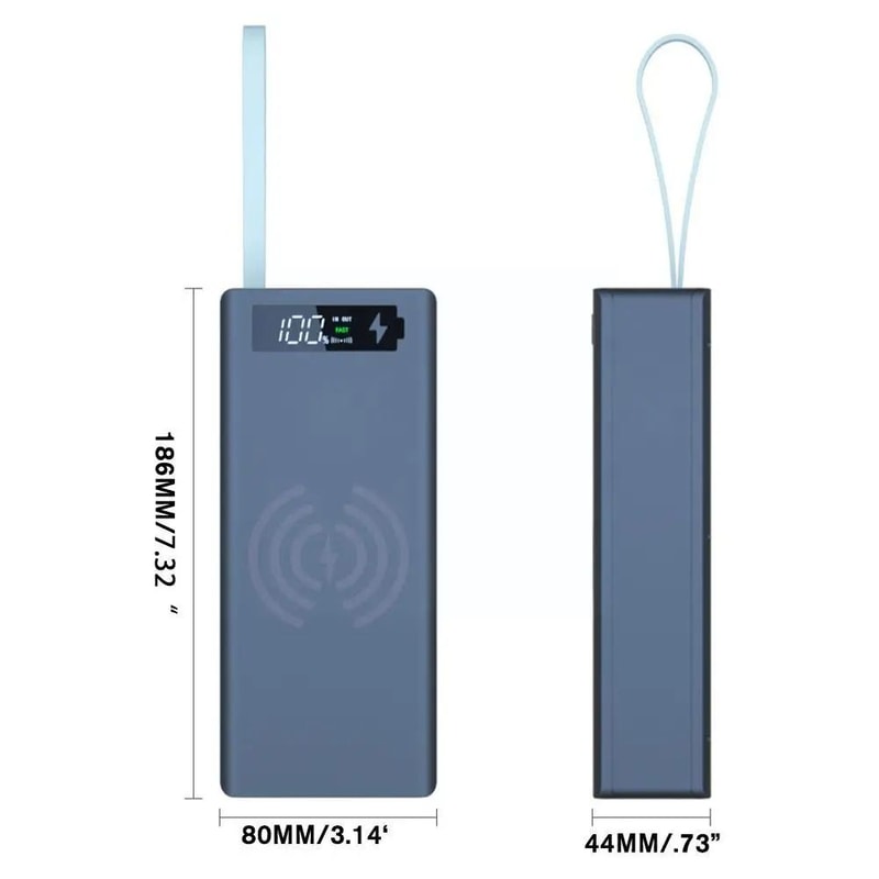 16Slot 18650 Battery Holder Power Bank Case 5