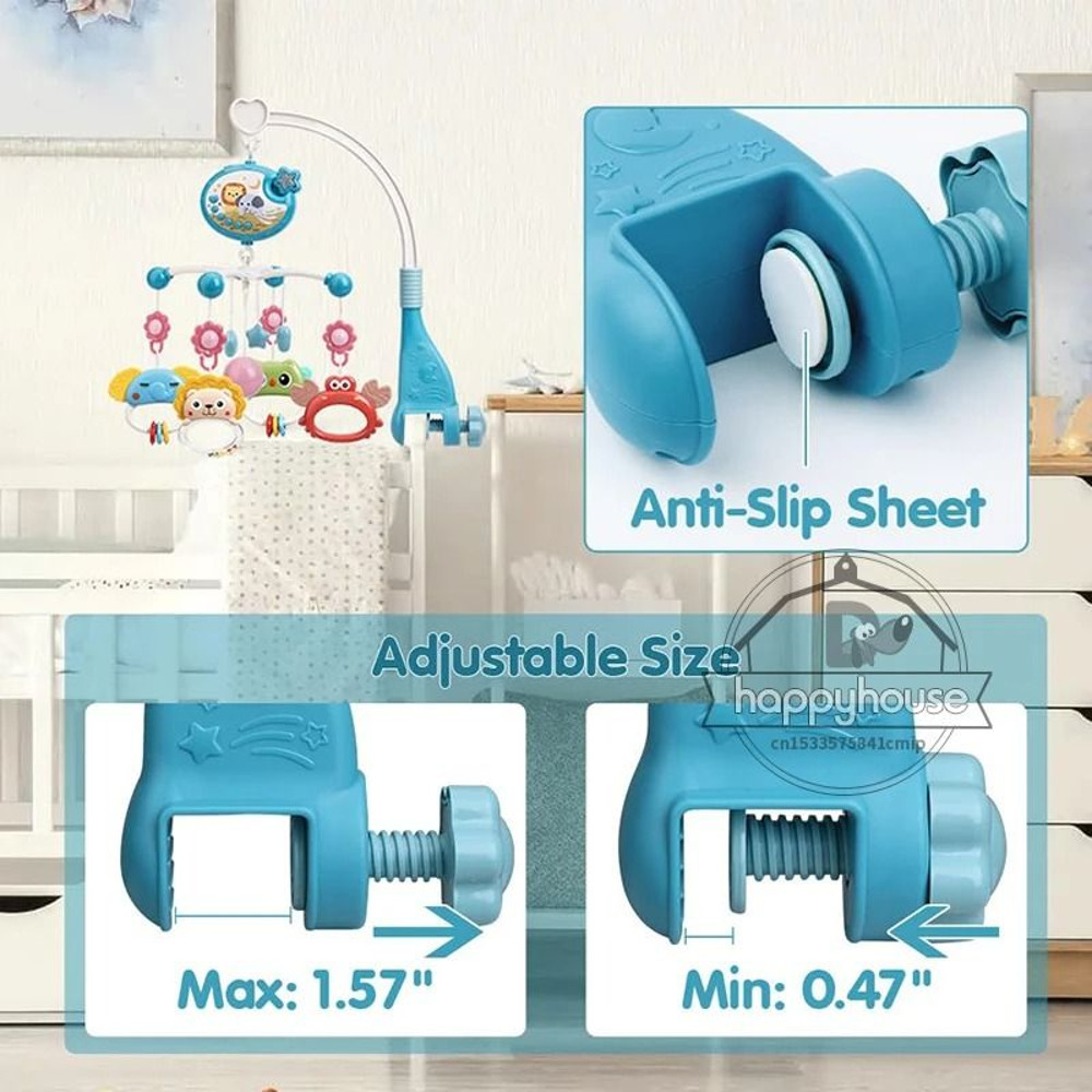 Musical Baby Crib Mobile With Lights And Projection 6