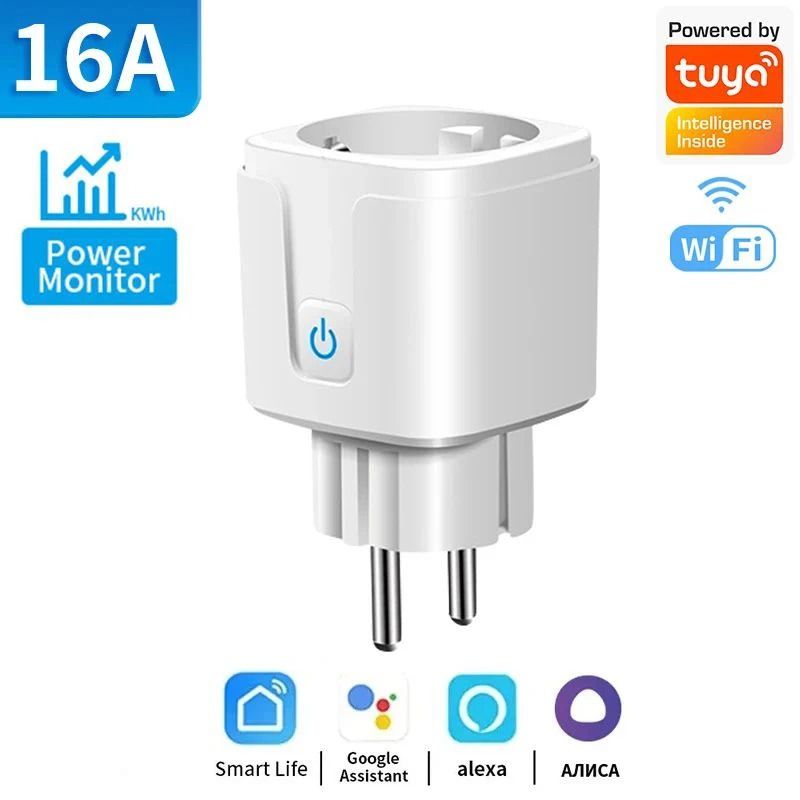 Smart WiFi Zigbee Plug With Power Monitoring 6