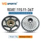 VG Sports Bike Freewheel Sprocket 511 Speed Compatible With Rotary Hubs 13