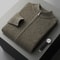 Mens Merino Wool Mock Collar Zipper Cardigan Sweater For Autumn And Winter 8