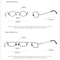 Folding Reading Glasses With Transparent Lenses Anti Blue Light Metal Frame And Case 6
