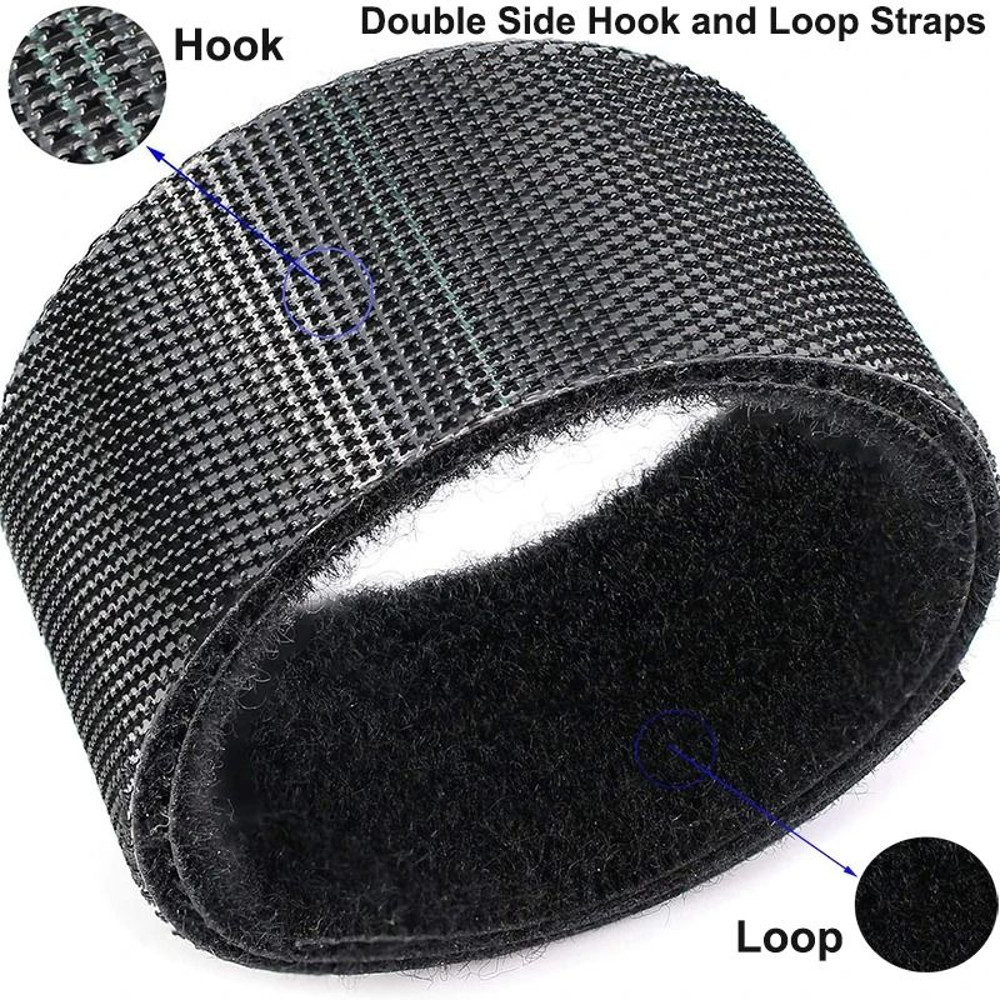 Reusable Double Sided Hook And Loop Fastening Tape Cable Organizer Roll 3