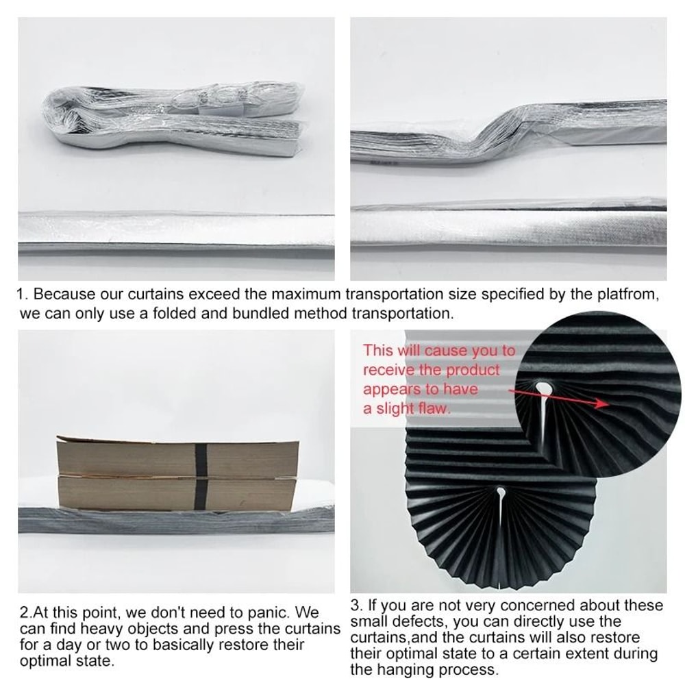 Self Adhesive Pleated Blackout Window Shade Non Woven Curtain For Home And Office 4