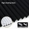 Self Adhesive Pleated Blackout Window Shade Non Woven Curtain For Home And Office 6
