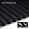 Self Adhesive Pleated Blackout Window Shade Non Woven Curtain For Home And Office 7