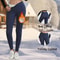 Winter Warm Fleece Leggings Velvet Thick High Waist Elastic Tights For Women 4