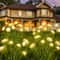 Solar Mushroom Garden Lights Dual Mode Waterproof LED Outdoor Yard Decor 2