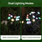 Solar Mushroom Garden Lights Dual Mode Waterproof LED Outdoor Yard Decor 3