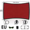 Red Light Therapy Heating Pad Infrared Pain Relief Device For Back Shoulder And Waist 10