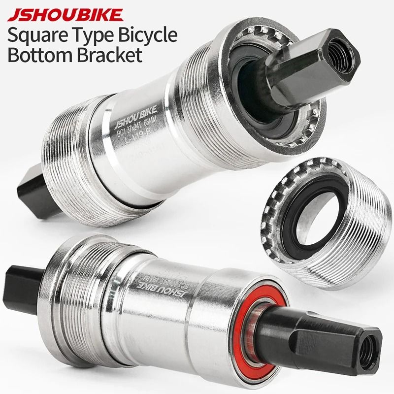 Square Taper Bottom Bracket BSA 68mm Sealed Bearing For MTB And Road Bikes 1
