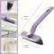 4 In 1 Rotating Hard Bristle Scrubber Brush With Clip Scraper For Bathroom And Kitchen Cleaning 6