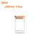 10oz Glass Storage Jars With Bamboo Airtight Lids Clear Food Containers For Kitchen And Pantry Org 9