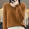 Merino Wool VNeck Sweater For Women Soft Cashmere Knit Pullover For Autumn And Winter 14