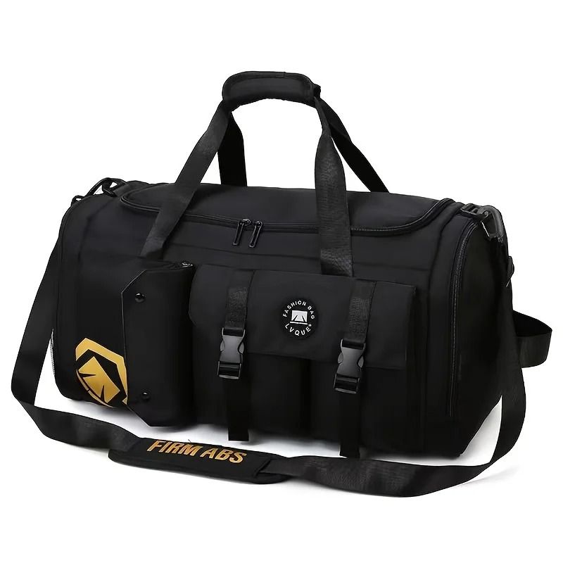 Large Capacity Travel And Gym Bag  Waterproof Duffel With WetDry Separation And Shoe Compartment 6