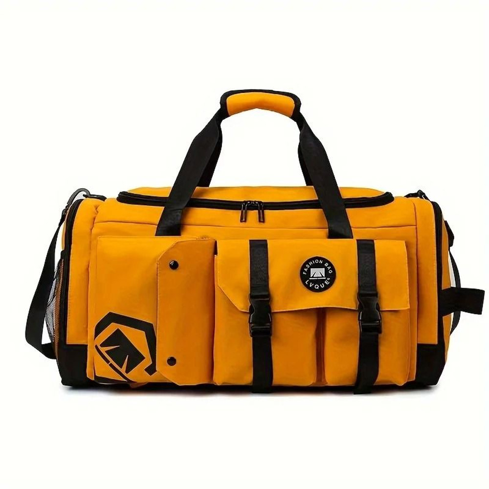 Large Capacity Travel And Gym Bag  Waterproof Duffel With WetDry Separation And Shoe Compartment 10