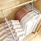 3pcs Foldable 9Hole Space Saving Clothes Hangers Heavy Duty Closet Organizer For Home And Dorm 3