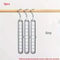 3pcs Foldable 9Hole Space Saving Clothes Hangers Heavy Duty Closet Organizer For Home And Dorm 7