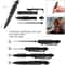Military Tactical Pen Tungsten Steel Self Defense And Emergency Glass Breaker Heavy Duty Writing To 5