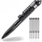 Military Tactical Pen Tungsten Steel Self Defense And Emergency Glass Breaker Heavy Duty Writing To 7