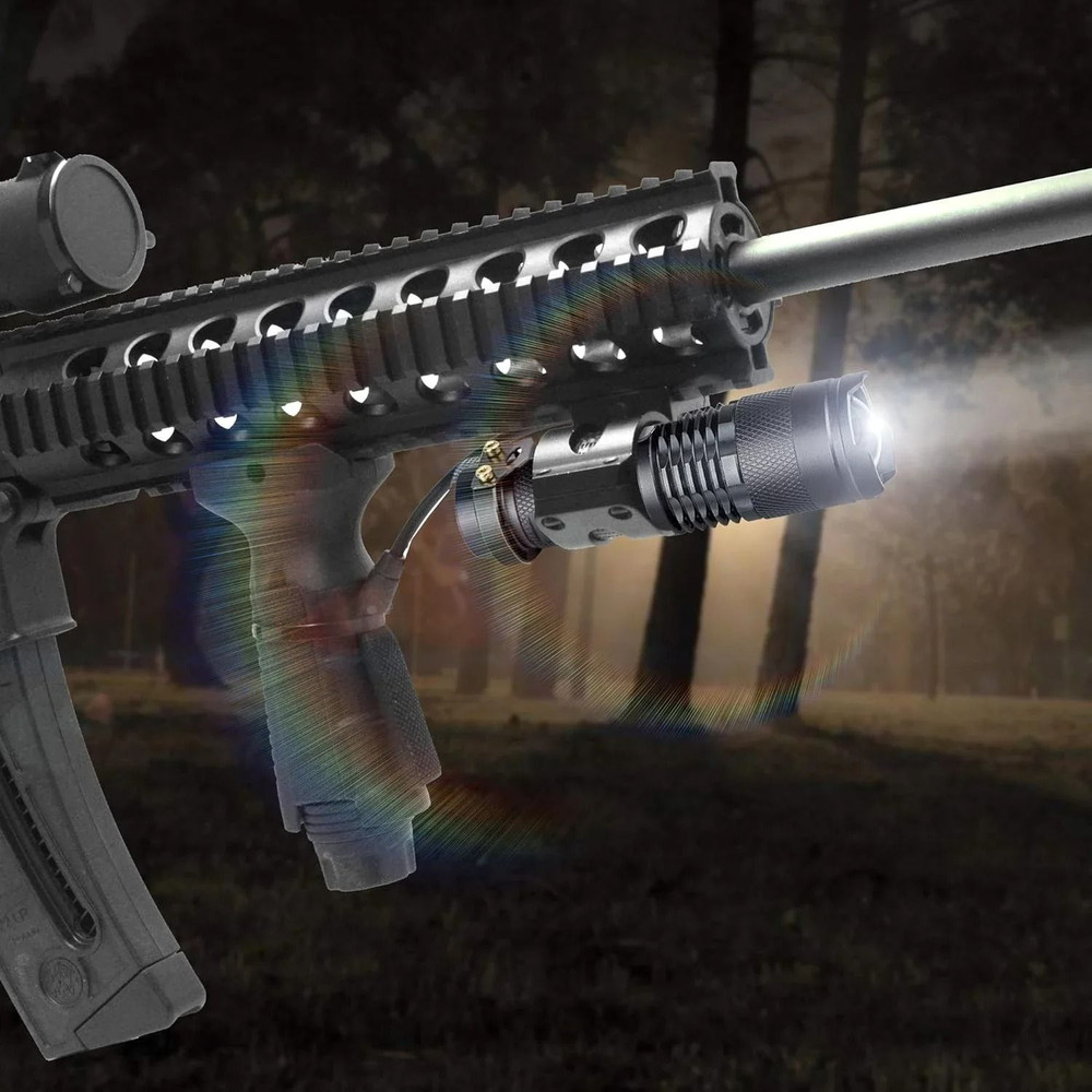 Waterproof Tactical LED Flashlight 3Mode Portable Camping Torch Light For Outdoor Hiking And Self 5