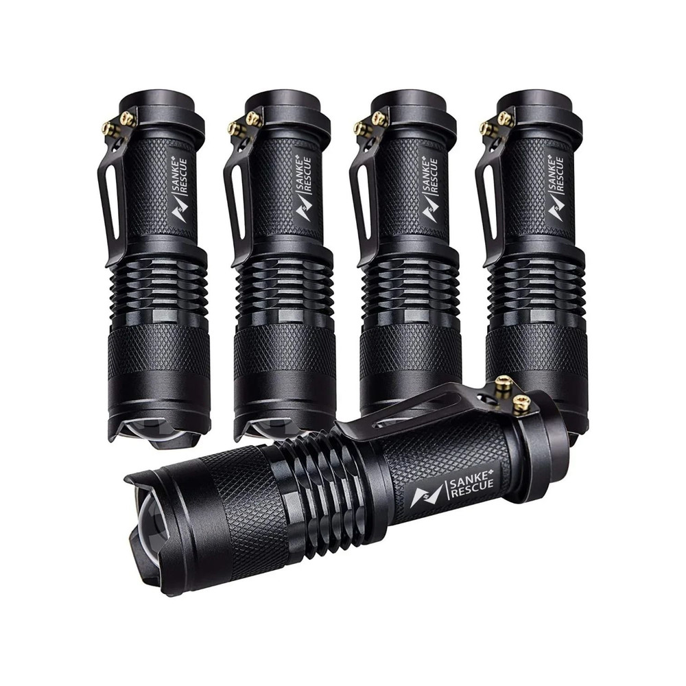 Waterproof Tactical LED Flashlight 3Mode Portable Camping Torch Light For Outdoor Hiking And Self 8