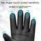 Men Waterproof Winter Cycling Gloves  Touch Screen Thermal Fleece Outdoor Gloves For Running Skiing 3