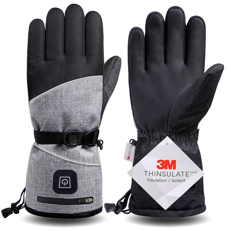Electric Heated Winter Gloves  Waterproof Thermal Hand Warmers For Skiing Cycling And Outdoor Sport 5