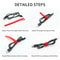 Releasable Cable Ties Nylon Hook And Loop Fastening Straps For Wire Management And Cable Organizat 3