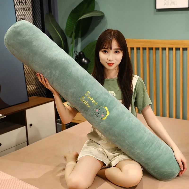 Rectangular MultiFunctional Bolster Pillow Soft Long Cushion For Pregnancy Side Sleepers And Bed R 3