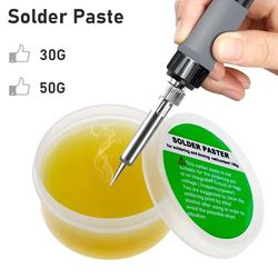 professional welding solder paste flux – no-clean rosin medium temperature 183°f flux for precision soldering