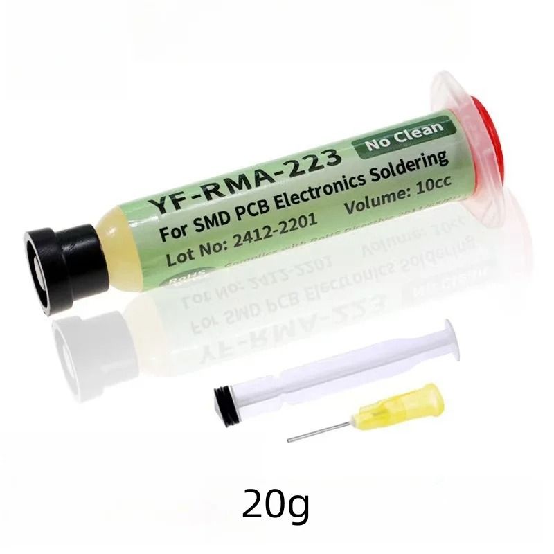 Professional Welding Solder Paste Flux  NoClean Rosin Medium Temperature 183F Flux For Precision So 6