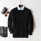 Classic VNeck Pullover Sweater For Men Warm Cashmere Cotton Blend Winter Jumper 12