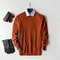 Classic VNeck Pullover Sweater For Men Warm Cashmere Cotton Blend Winter Jumper 14