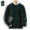 Classic VNeck Pullover Sweater For Men Warm Cashmere Cotton Blend Winter Jumper 8