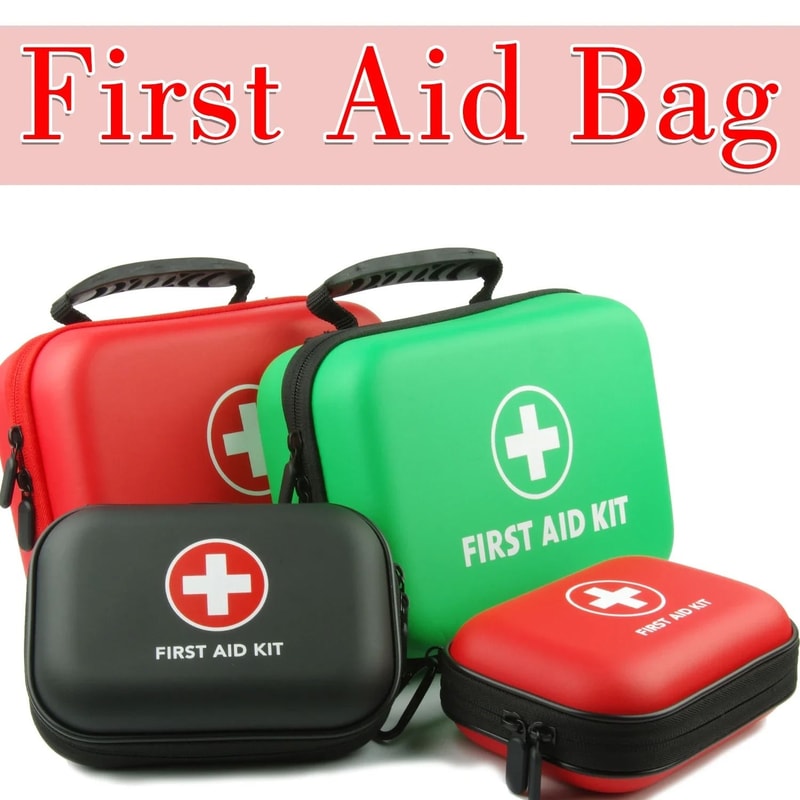 Waterproof PU First Aid Bag Compact Travel Emergency Medical Organizer For Home Car And Outdoor Us 1