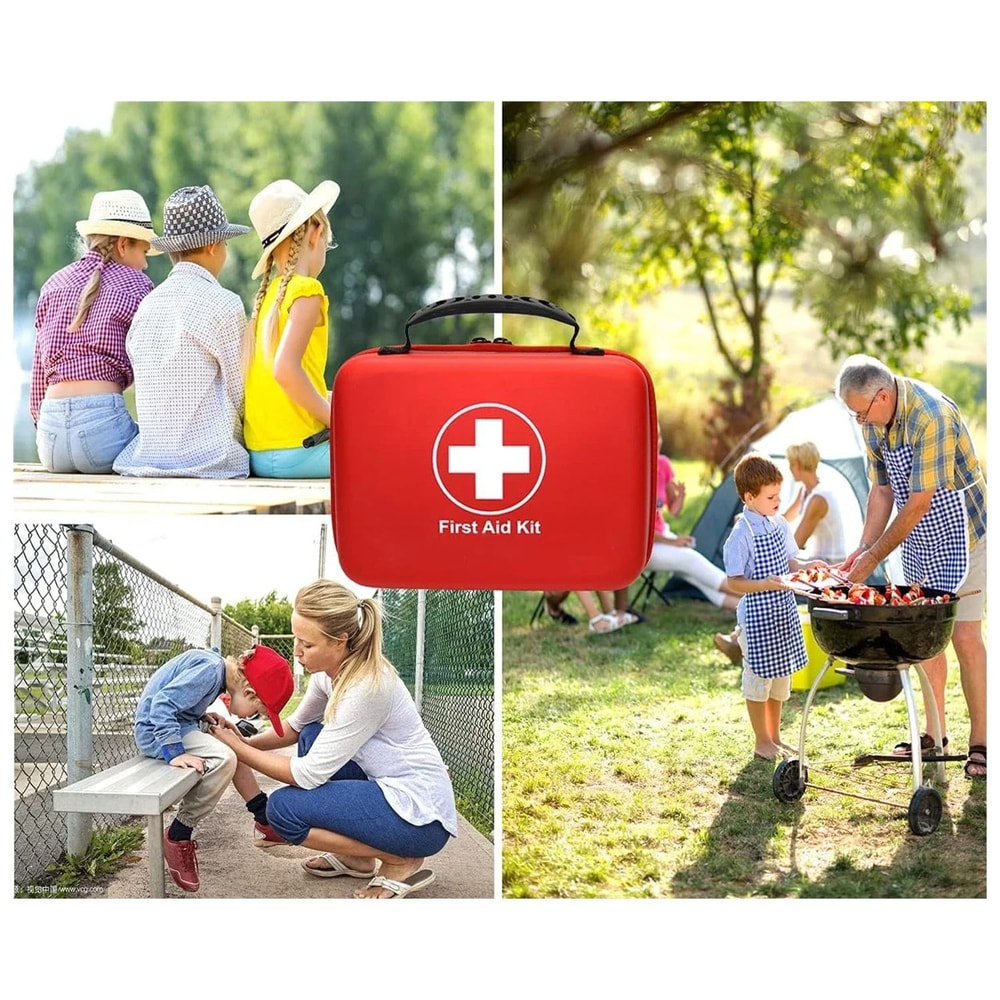 Waterproof PU First Aid Bag Compact Travel Emergency Medical Organizer For Home Car And Outdoor Us 4