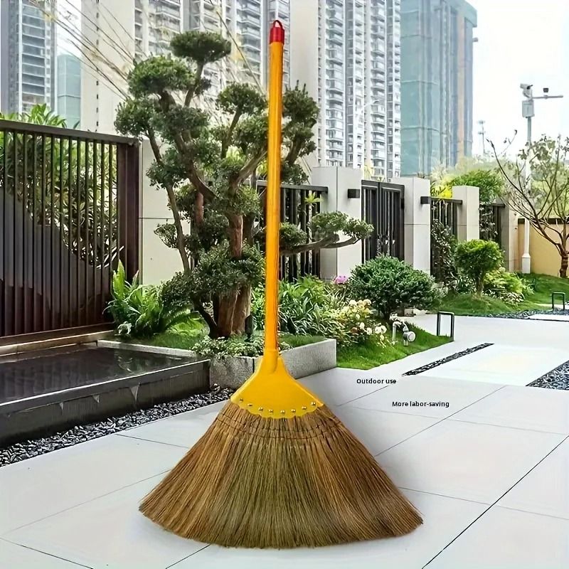Eco Friendly Hand Woven Mango Broom For Indoor And Outdoor Cleaning 2