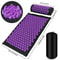 Acupressure Yoga Mat And Pillow Set With Spikes Massage Cushion For Back Neck And Foot Pain Relief 9