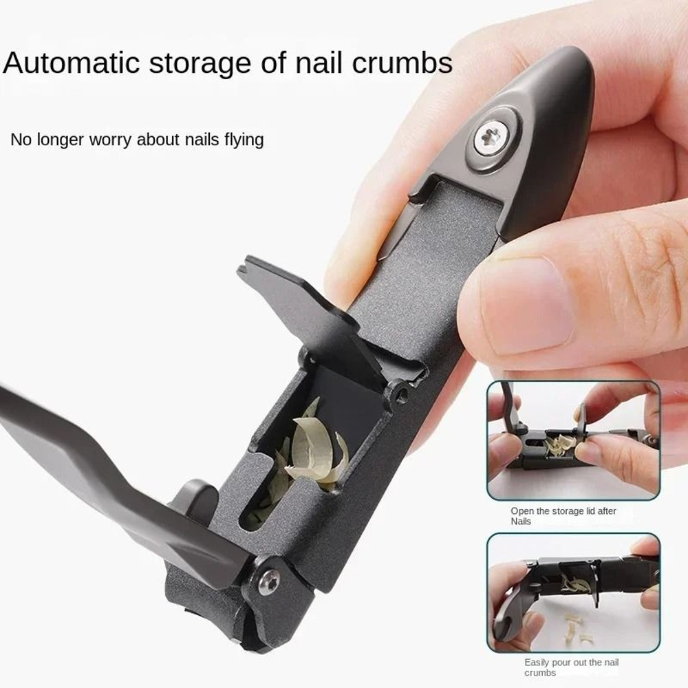 Nail Clippers For Men With Catcher 3