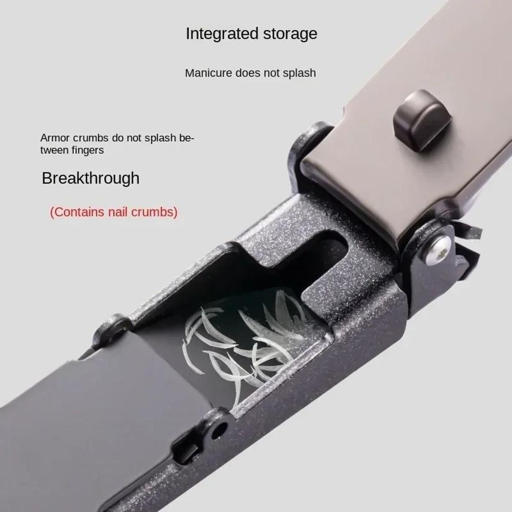 Nail Clippers For Men With Catcher 4