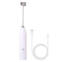 usb electric milk frother handheld coffee mixer