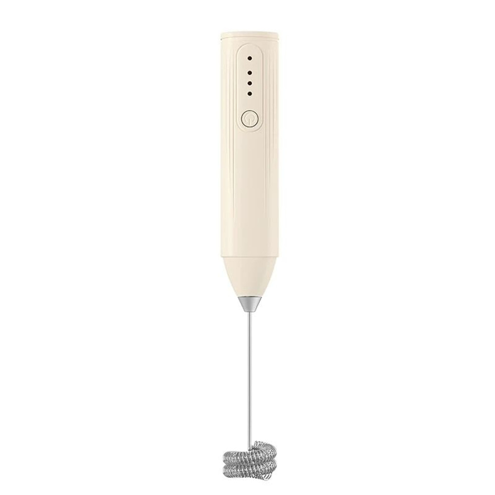 USB Electric Milk Frother Handheld Coffee Mixer 7