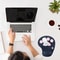 Ergonomic Cat Paw Mouse Pad With Wrist Rest 1